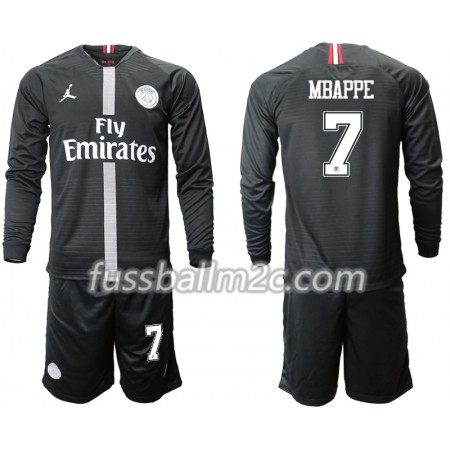Fußballtrikots Paris Saint-Germain MBAPPE 7 Jodan Schwarz Kinder Ausweich Trikotsatz 2018-2019 Langarm Fußballtrikots Paris Saint-Germain MBAPPE 7 Jodan Schwarz Kinder Ausweich Trikotsatz 2018-2019 Langarm